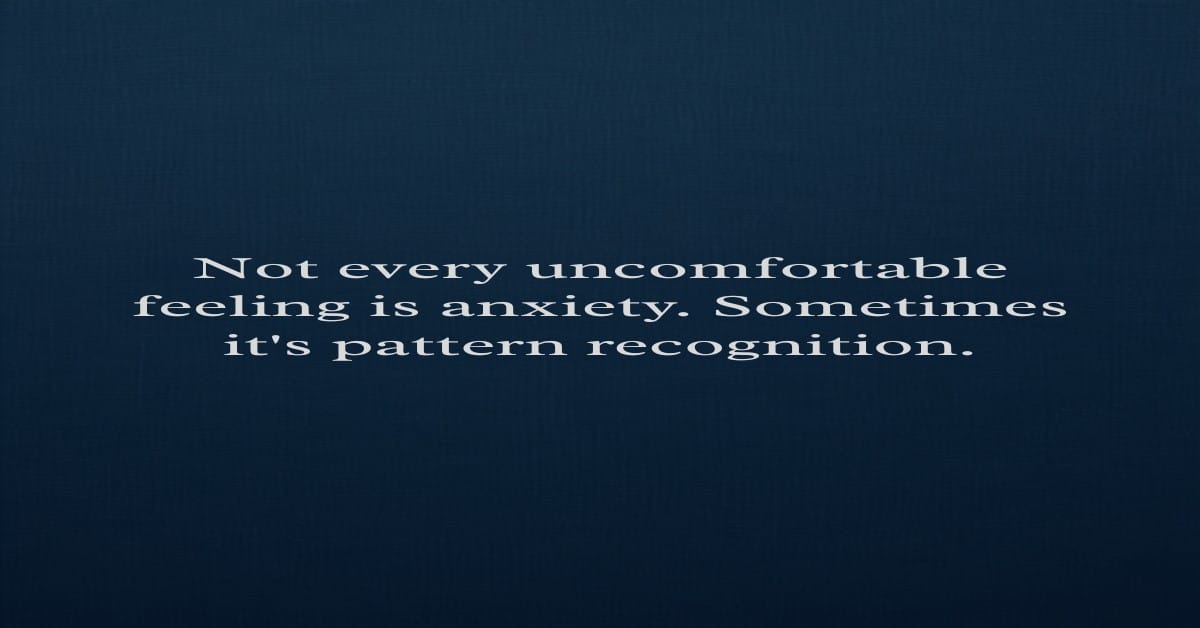 Your Nervous System Knows Before You Do: Understanding Trauma Pattern Recognition